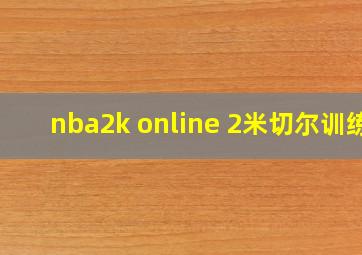 nba2k online 2米切尔训练